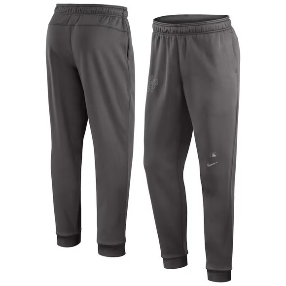 Men's Athletics Nike Gray Authentic Collection Travel Player Performance‎ Pants - Picture 1 of 5